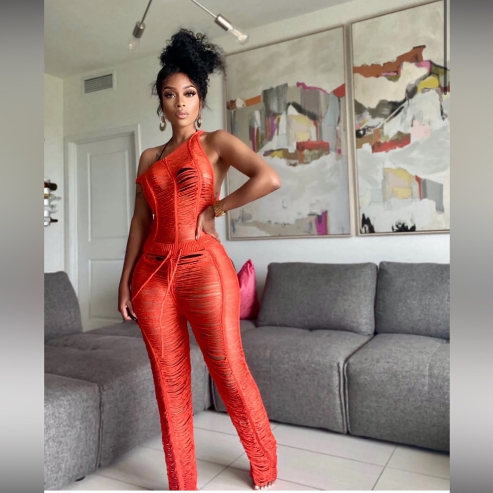 Orange jumpsuit